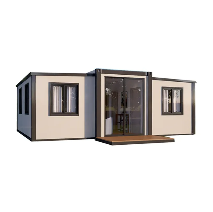 Factory Custom  20ft 10ft 30ft Prefabricated Holiday Hut  Prefab Folding Expandable Container House Hotel Guest Home for Resort