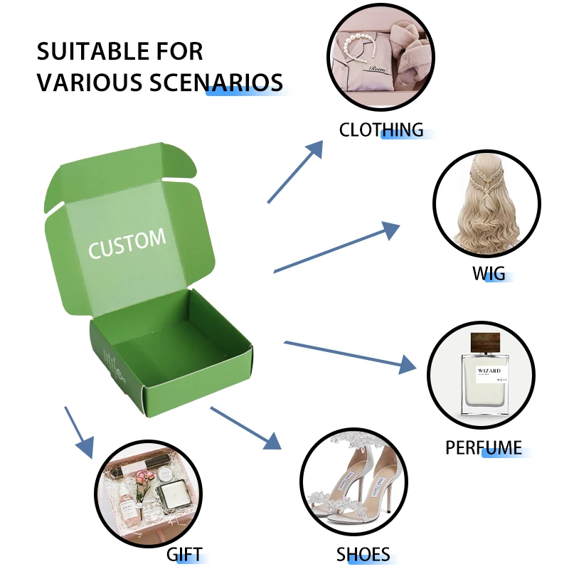 Boîtes-cadeaux jetables pliantes en papier blanc artistique personnalisées avec embossage pour légumes et livraison express