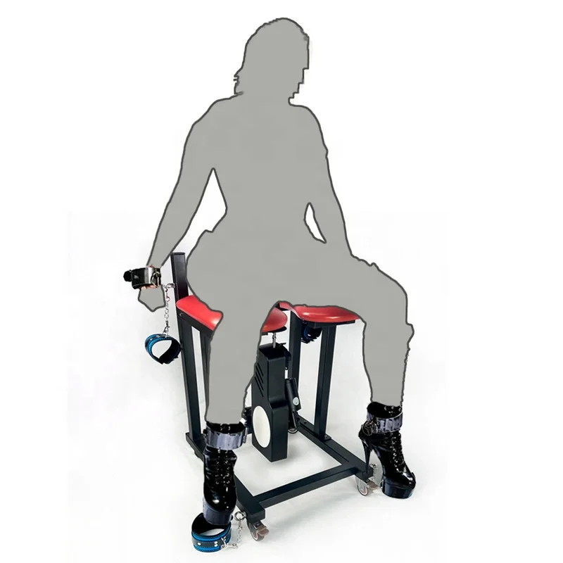 Multi-functional BDSM Furniture Sex Stool Slave Bondage Sex Chair with Sex Dildo Machine Masturbation for Men Women