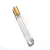 round tube with gold cap
