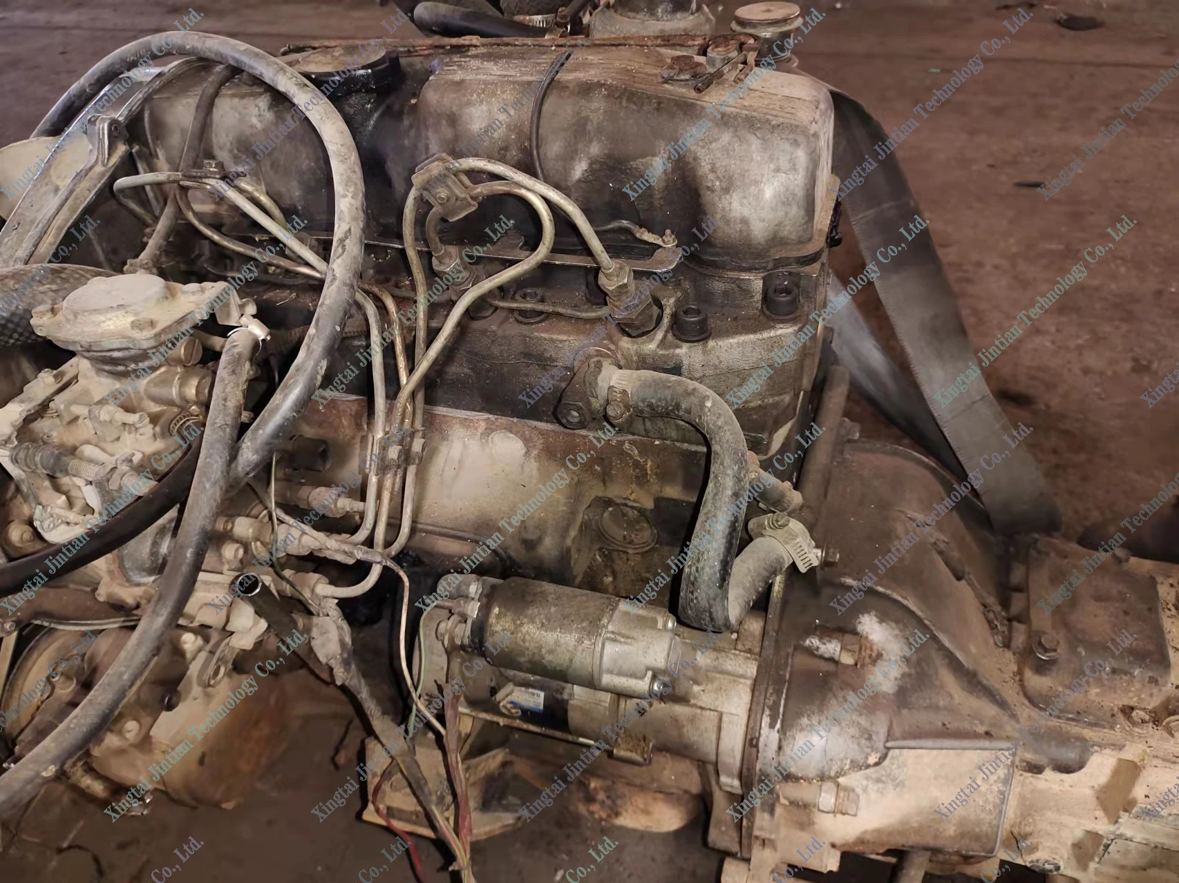 Used Diesel Turbo Engine 4D56 With 4WD Gearbox for Pajero L200 L300