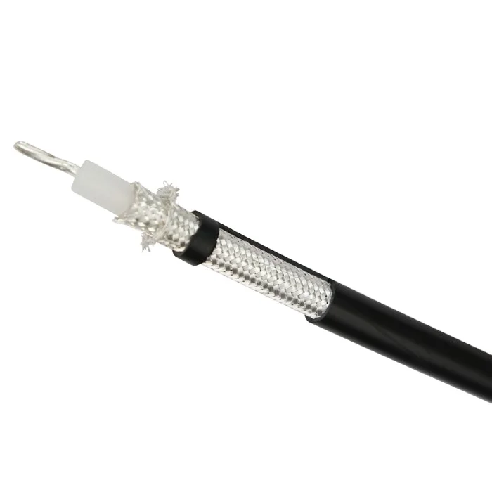 50ohm Alsr100 RF Coaxial Cable with PE Insulation