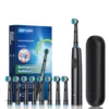 Black(8 brush haeds+travel box)