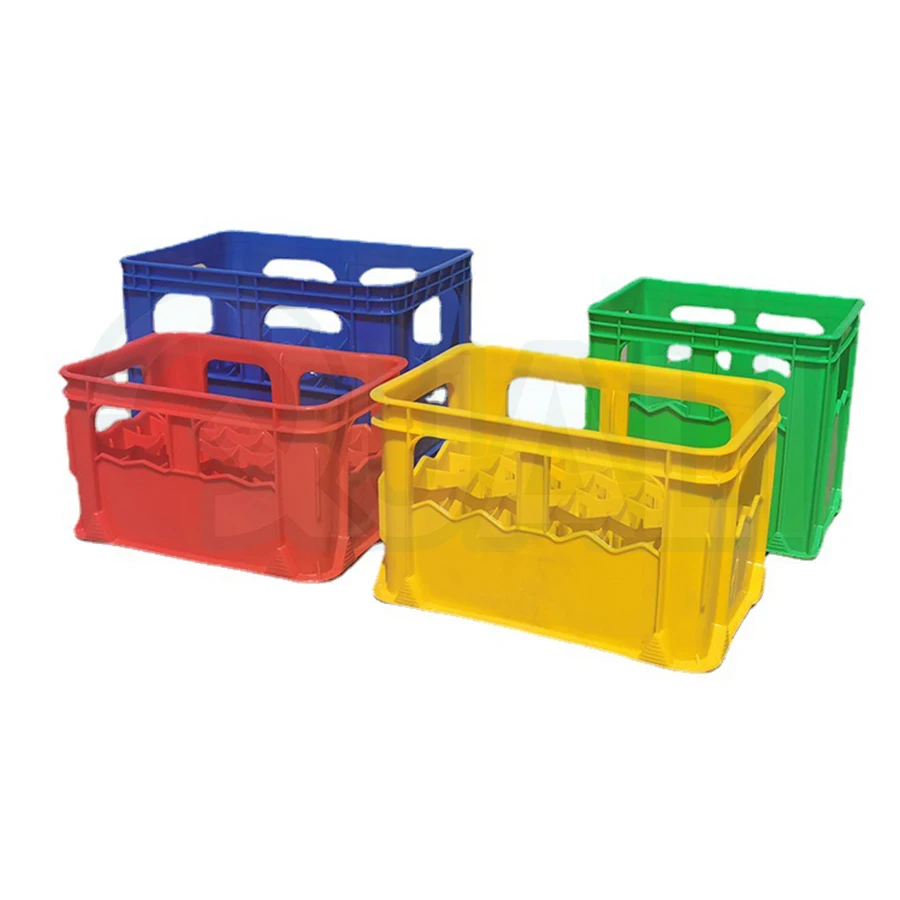 High Quality 12-D Shipping Storage Logistic Box Milk Crate Bottles