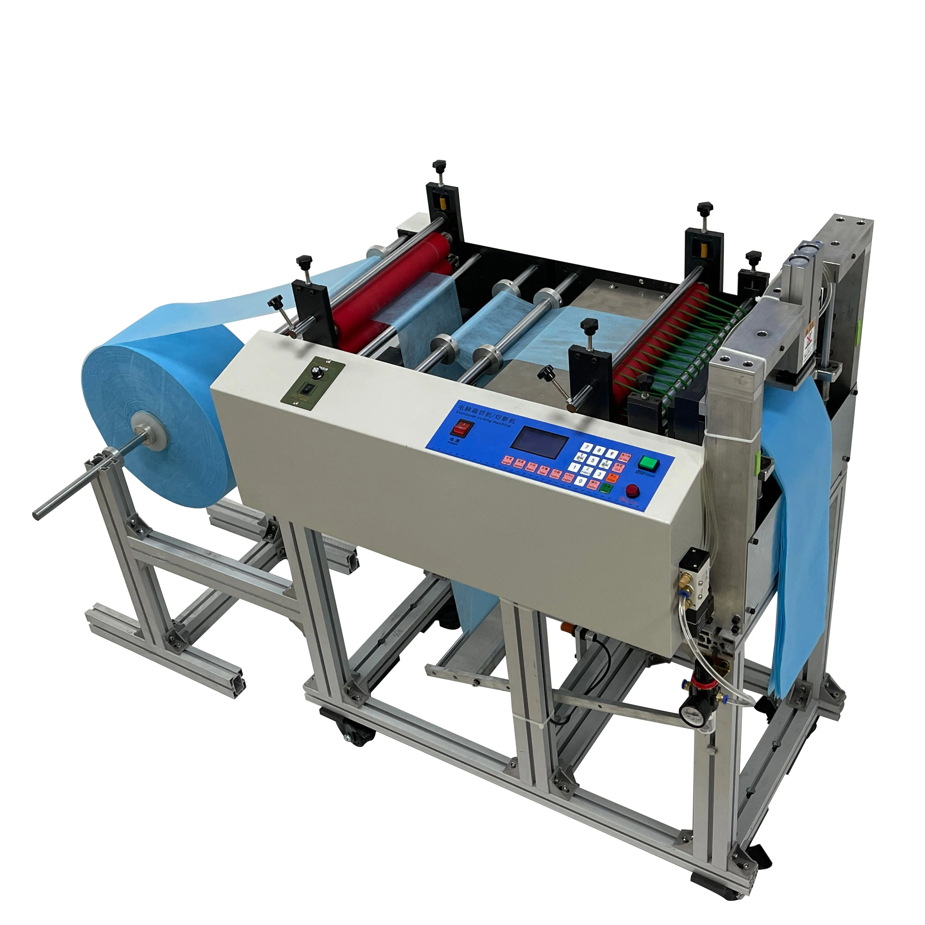 Cloth Non Woven Fabric Automatic Roll to Sheet Cutting Machine