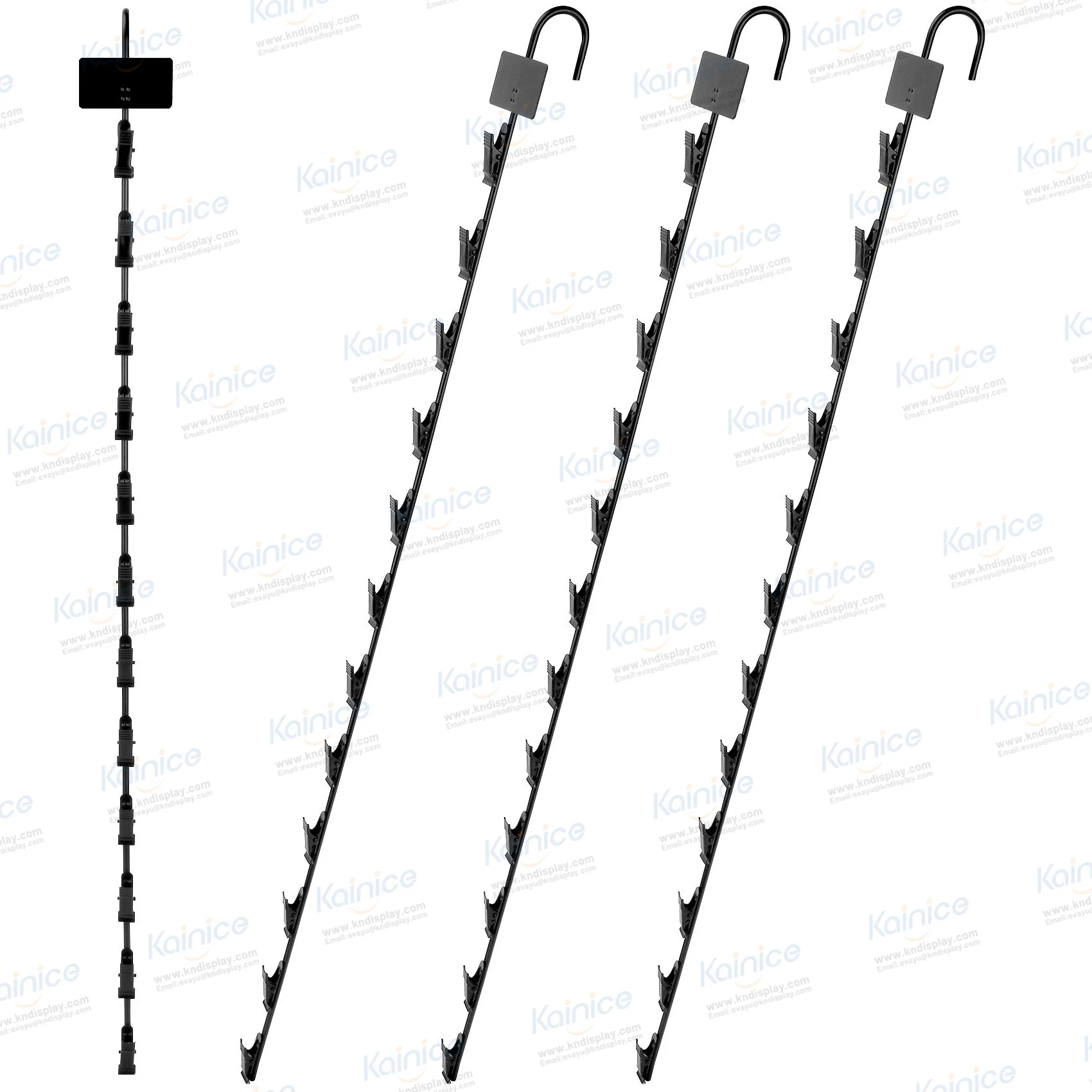 Kainice Custom Wall Mounted Metal Chip Rack Snack Hanging Supermarket ...