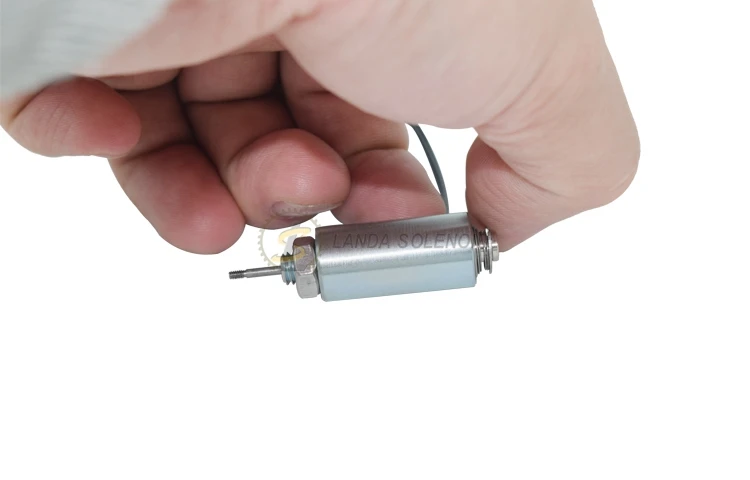 10mm Stroke Miniature Tubular Push-Pull Solenoid