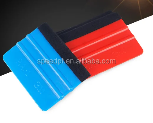Car Wrap Squeegee with Soft Suede Felt Cutting Tools