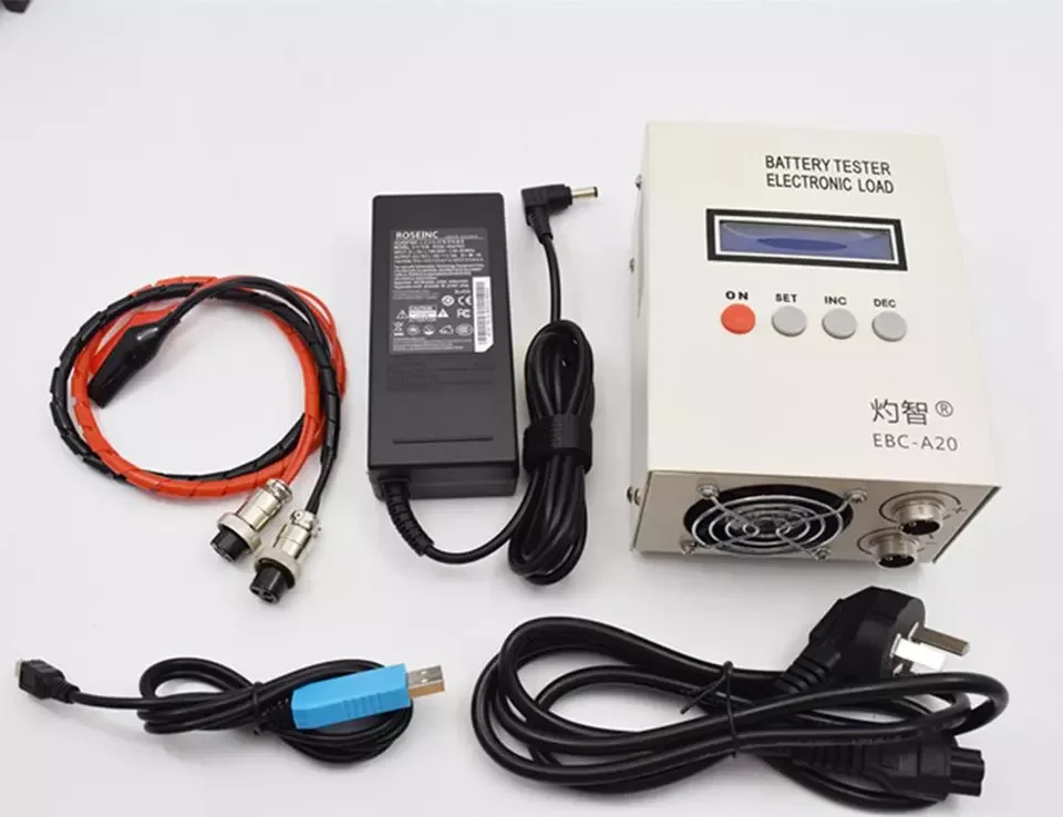 Новый большой ток EBC-A20 19-20V 20A свинцово-кислотный для проверки емкости литиевых аккумуляторов тестер для аккумуляторной батареи с он-лайн програмное обеспечение