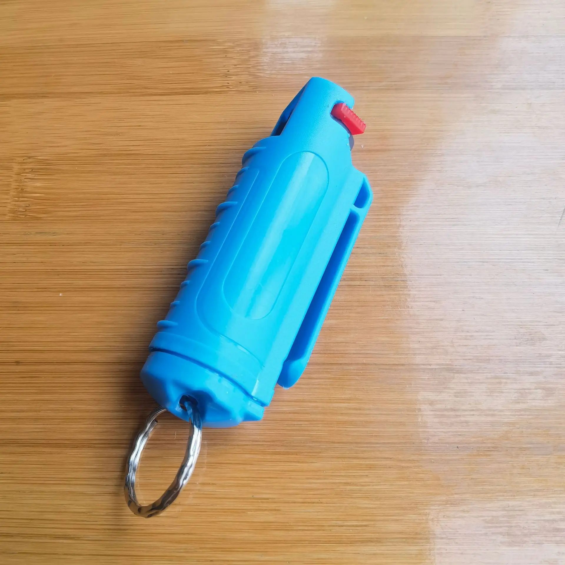 Self Defense Multi Tool Lady Portable Pepper Spray Key Holder Ring Abs