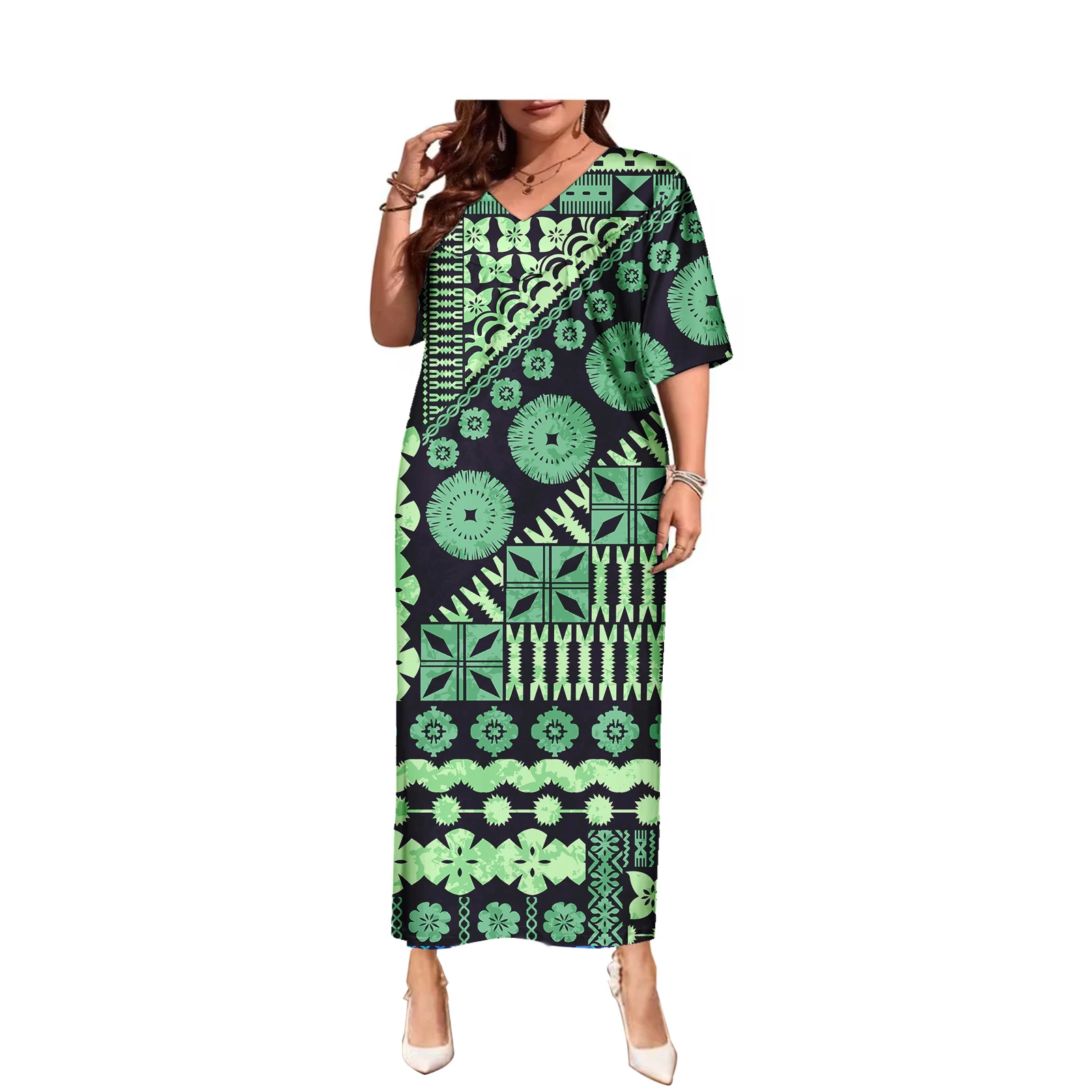 formal fijian dress patterns Amazon.com: Pacific Art Island Retro Patterns Fiji Island Style Women's Fashion Evening Samoa Elegant Dress 2024 : Clothing, Shoes & Jewelry