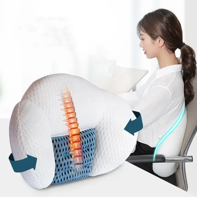 Automatic Mini Car Back Vibrating Battery Operated Massage Cushion