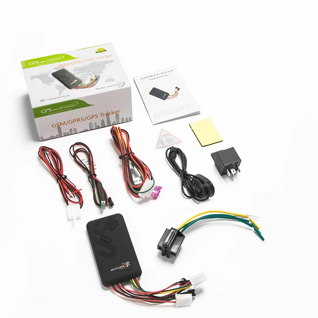Vehicle Gps Real Time Tracking Device ACC Detection Gps Tracker GT06 for Car Remotely Cut off Fuel Sos Mic Function GT06N Tk100
