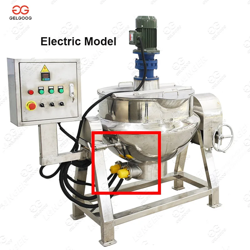 Double Jacketed Kettle Price Cooking Kettle Steam Jacketed Kettle for Jam