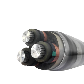 8.7/15Kv XLPE Aluminium Medium Voltage Power Cable 1x70mm2 Copper Conductor PVC & PE Insulation for Construction