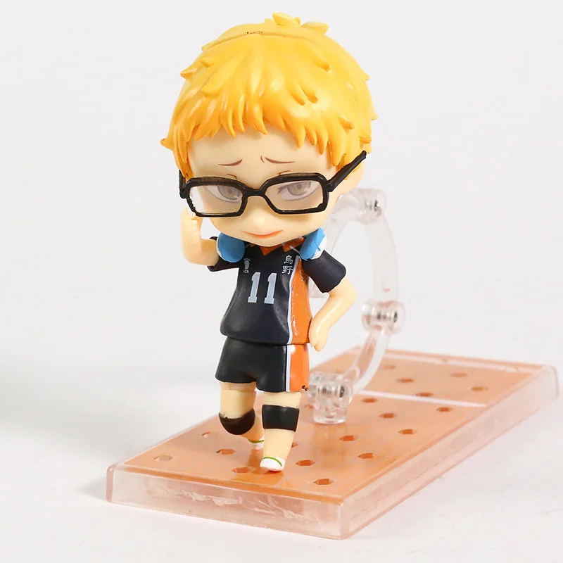Фигурка аниме игрушки Q версии Haikyuu Kei Tsukishima #616 фигурка Коллекционная модель игрушка для подарка