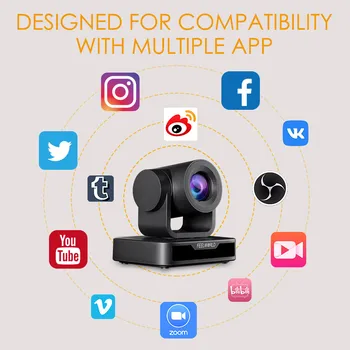 FEELWORLD USB10X  PTZ Camera for Sports Venues, with Face Recognition, Auto Zoom, OEM & ODM Support detail image