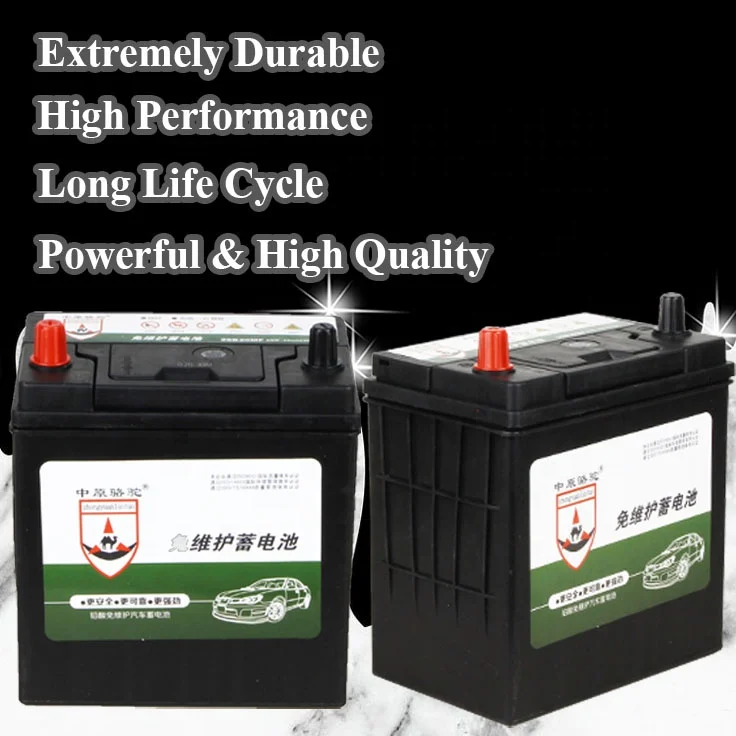 Zhongluo 55b24 12v 45ah Automotive Battery Wholesale Lead Acid Starter Sealed Car Battery Buy 4444