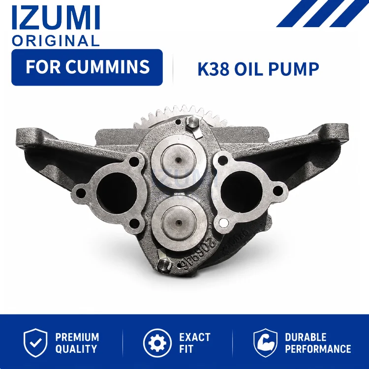 IZUMI ORIGINAL K38 3634640 AR12387 Oil Pump diesel engine parts for Cummins Excavators Dump Trucks Loaders Drilling Rigs