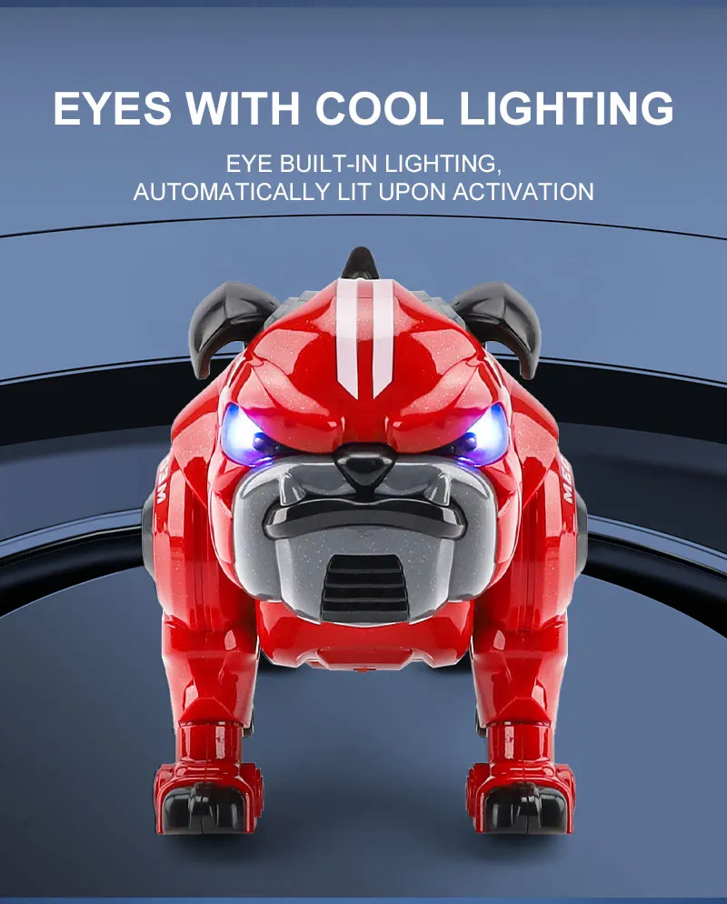 Zhorya Electric Intelligent Programmable Robot Dog Toys Kids Multi