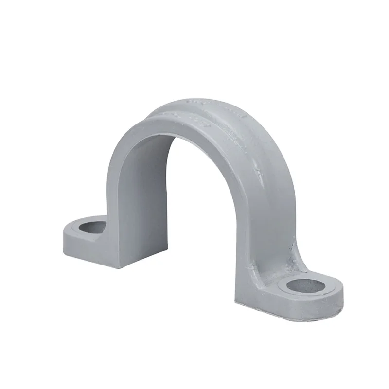 high quality JH0367 pvc fastener pipe fitting saddle clamps elbow pvc pipe clips