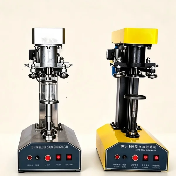 TEBAK TDFJ-160 Electric Can Filling & Sealing Machine | Aluminum Tin Can Sealer for Juice & Water