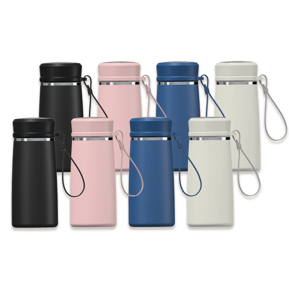 580ML Double Wall 304 Stainless Steel Thermal Flask Fashion Vacuum Thermos Outdoor Portable Sport Thermal Drink Water Bottle