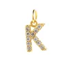 Single letter pendant K