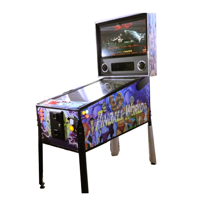 Flipperautomat Bouncing Ball Automatic Flipper Classic Digital Virtual 4k 49 Inch Screen Gumball Pinball Machine Mechanical