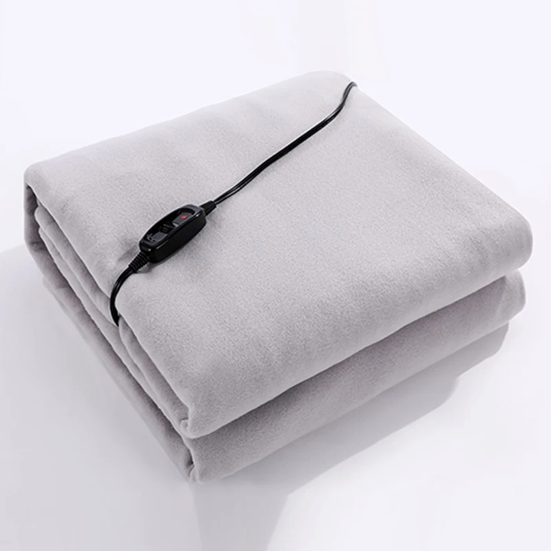 Ultra Warm Flannel Heated Car Blanket with Carbon Fiber Tech