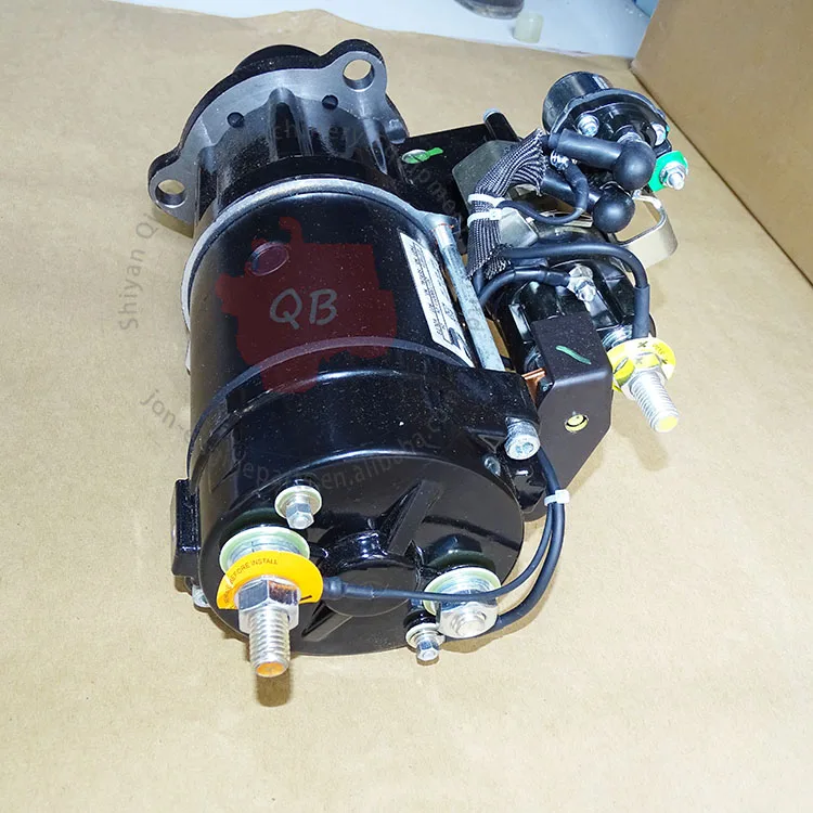original Cummins engine k19 qsk19 24V starter 4371673 starting 