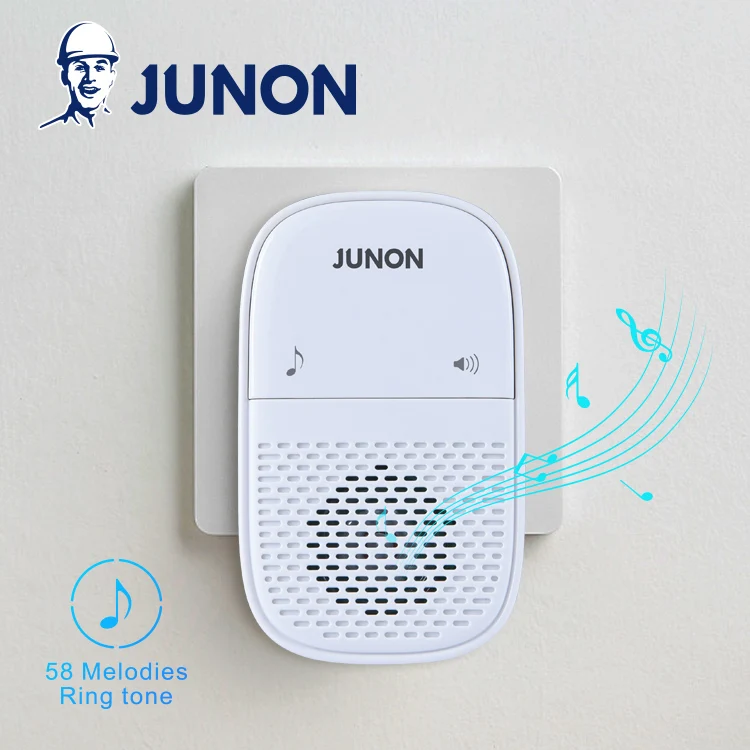 2021 JUNON New Arrival Wireless Doorbell Doorbell Switch