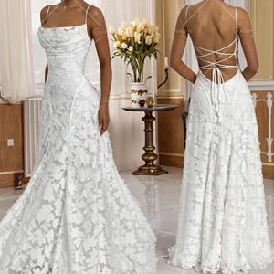 GX3862 Fashion High Quality 2026 Sexy Spaghetti Strap Maxi Dress Sleeveless Backless Elegant Party Women Long Dresses