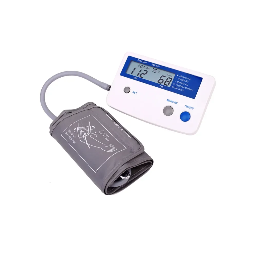 Manual Arm Blood Pressure Monitor Plastic and Steel Material with Cuff Stethoscope