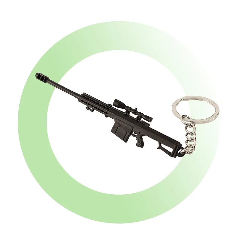 8x Scope Awm Pubg Keychain Pubg Theme Premium Key Chain Awm M249