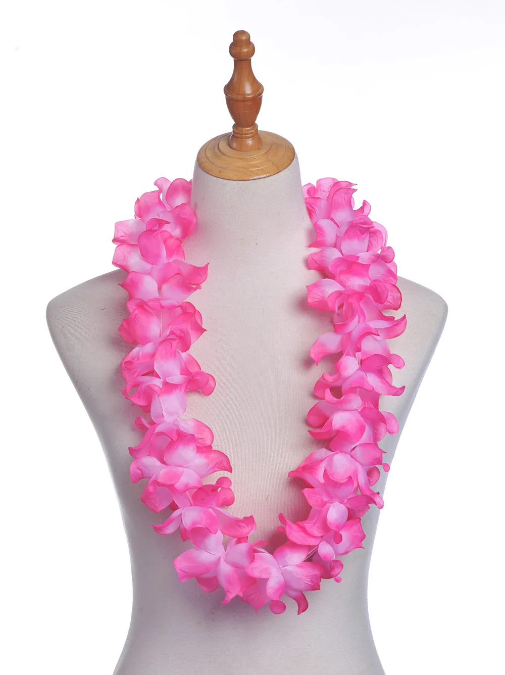 Lot De 100 Colliers Hawaïens En Fleurs Artificielles – Polyester, Pour Fêtes Tropicales