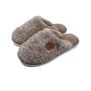 Men's Winter New Plush Slippers Comfort Home Slippers Big Size Shoes