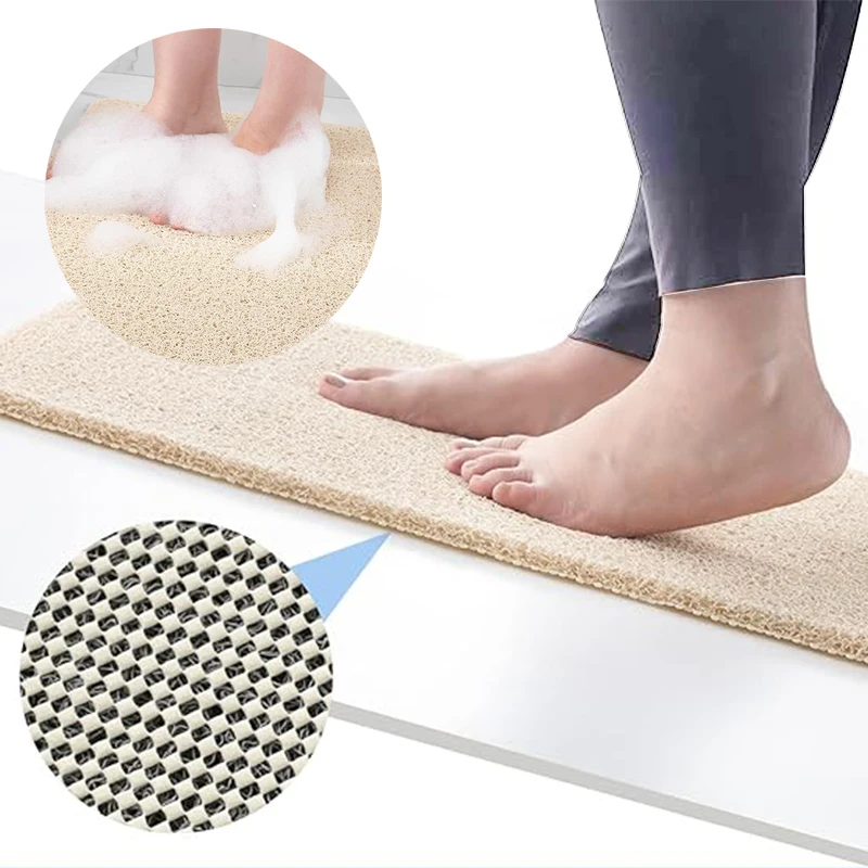 Diaqua® Tappetino antiscivolo per vasca da bagno Smoothie fenicottero 35 x 71 cm