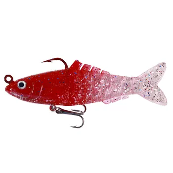 Wholesale 9 Centimeter Cheery 15g Artificial Lead Head Soft Plastic Wobbler Bass Fishing Lure for River Fishing – Soft Lure – view 5