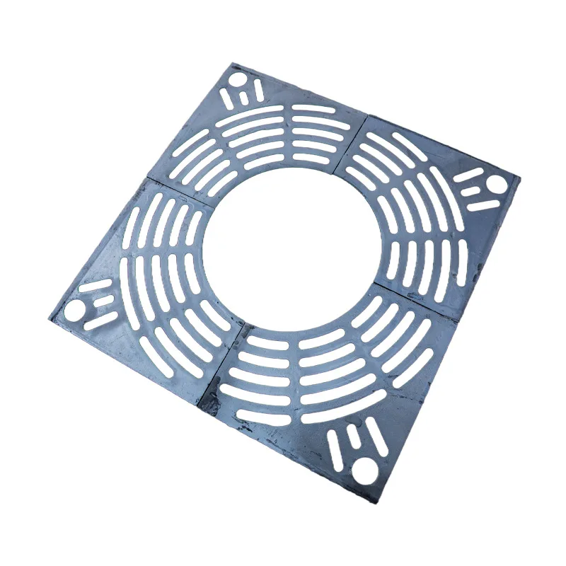 Ductile Iron Tree Pool Grate for Municipal Garden Landscaping Construction Tree Pit Guard Board Ventilation Casting Services