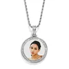 Silver long diamond (diameter 48mm) + 60cm twist chain