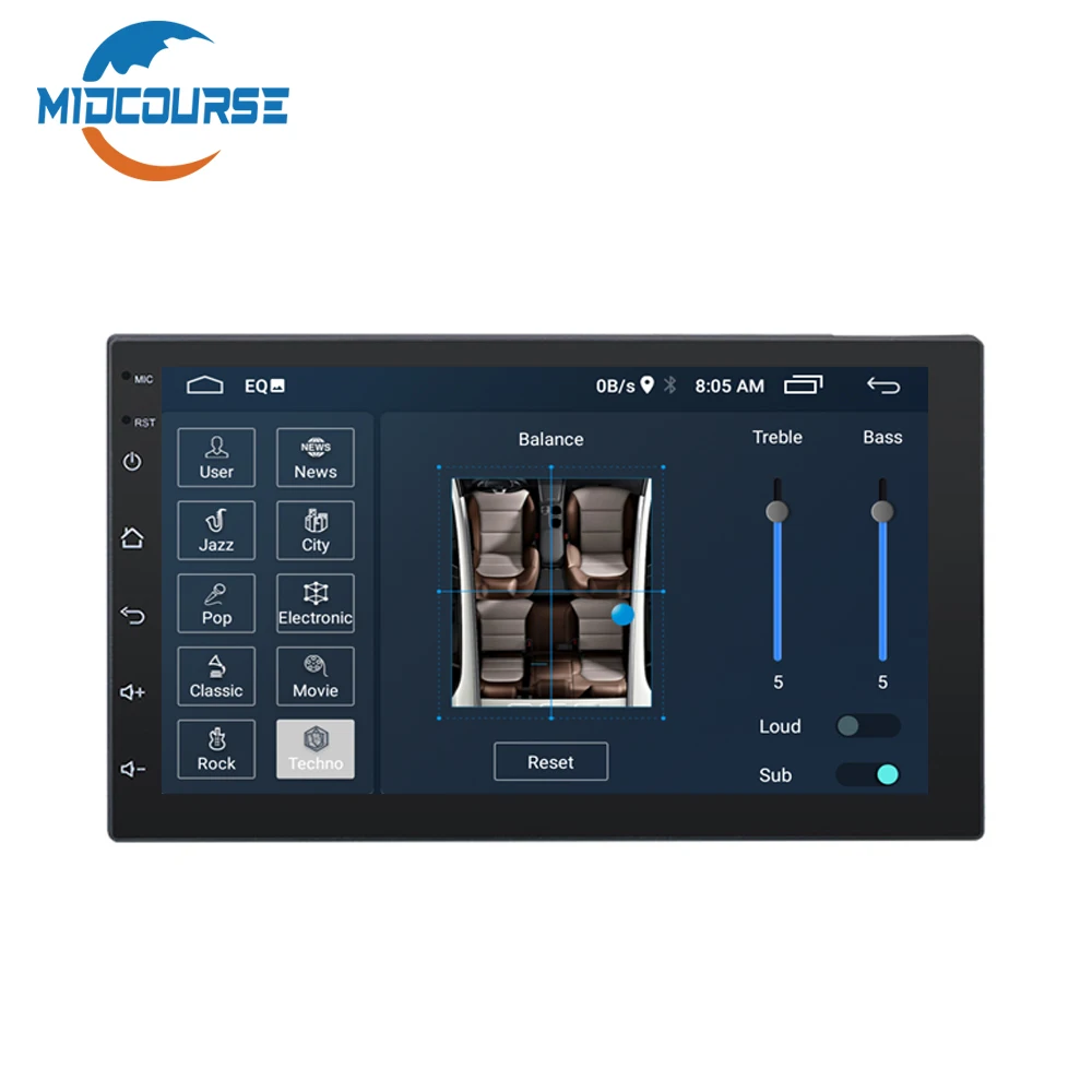 Android 10 System 7 Inch Cheap Double Retro Touch Screen Joying Player Nitro Control Tape 2 Din 2din Mp3 Usb Antenna Car Radio