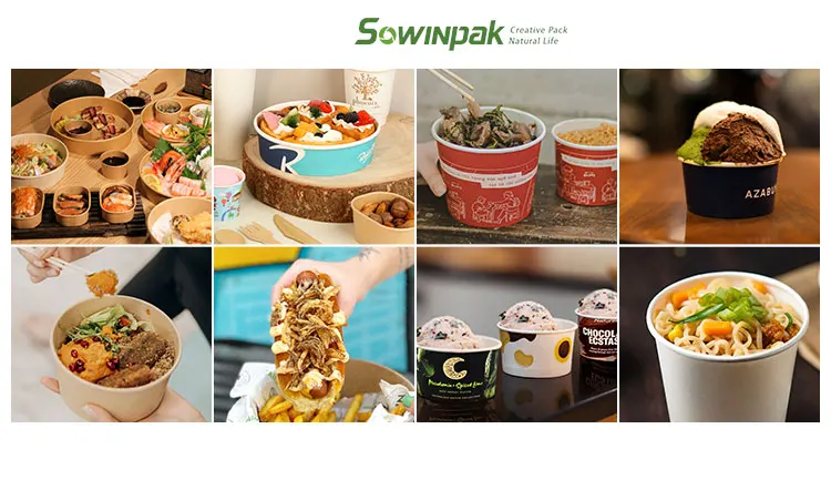 Sowinpak Size Logo Print Customizable Good Quality  Paper Plate for Cake Food Shop Use supplier