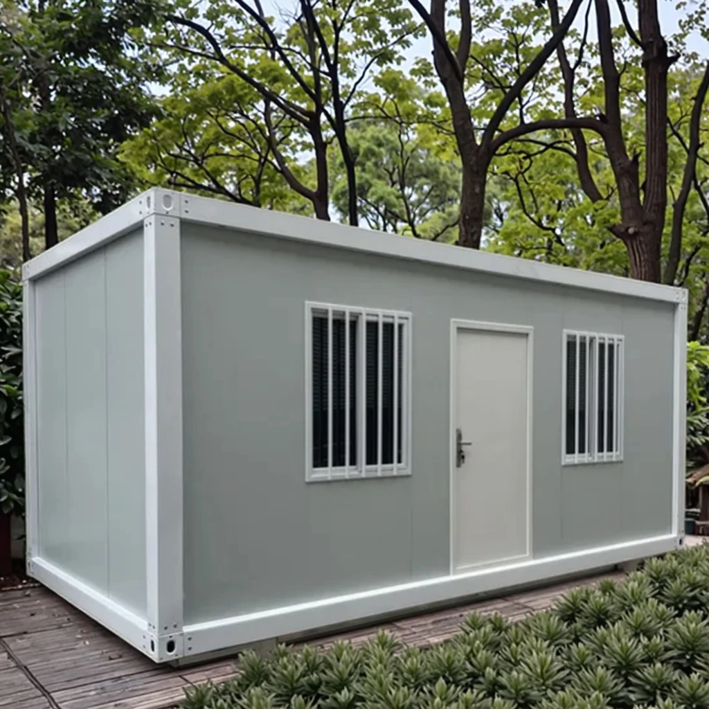 Ready Made Mobile Flat Pack Container Houses Mobile Warehouse Office Hotel Bathroom Workshop Storage 20FT Prefab House
