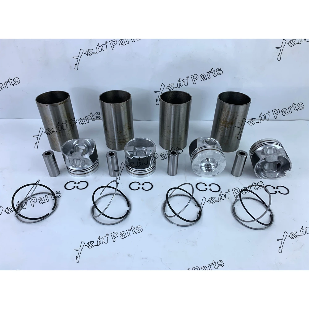 YD25 Engine Liner Kit With Piston Rings Liner for Nissan Construction Machinery Spare Parts