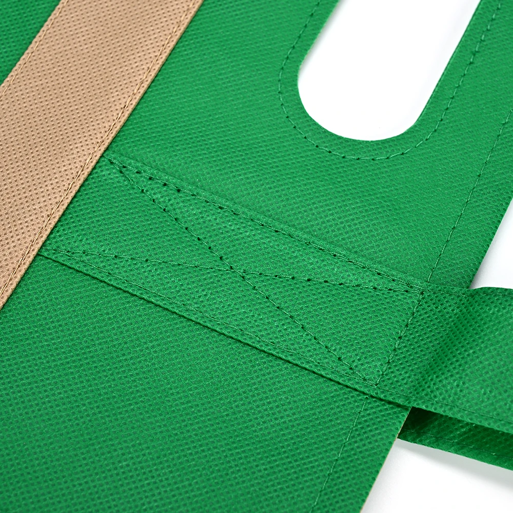 Wholesale Hot Selling High Quality Custom Printed Portable Large Tote Bags Thermal Waterproof Non-Woven Shopping Bags manufacture