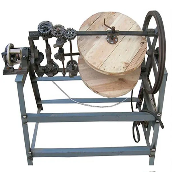 Manual Rope Making Machine Jute Rope Making Machine Straw Rope Twisting Machine for Sale