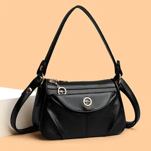 Best-Selling Women's Vintage Summer Single-Shoulder Tote Bags High Quality Classic Fashionable Crossbody Wallets Trendy