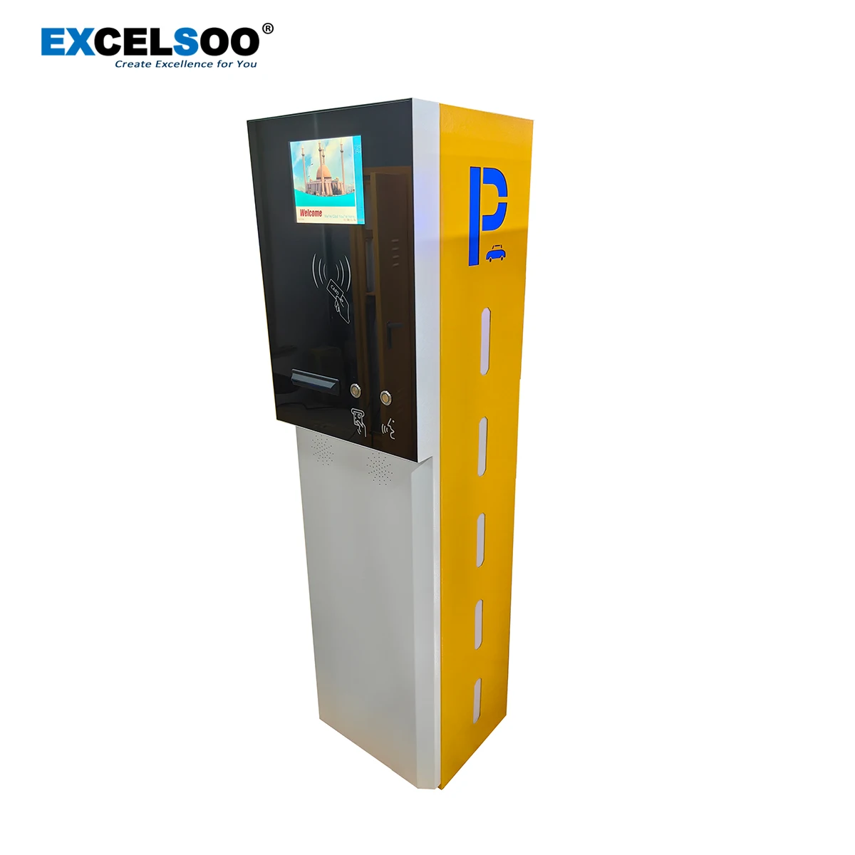 Smart parking controller for RFID Card QR code ticket parking management system and LPR parking controller