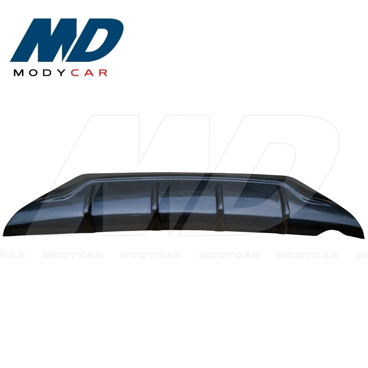Nobless Style Carbon Fiber Rear Diffuser (only for Rs Bumper) for 2014-2016 Honda Fit Jazz Gk5